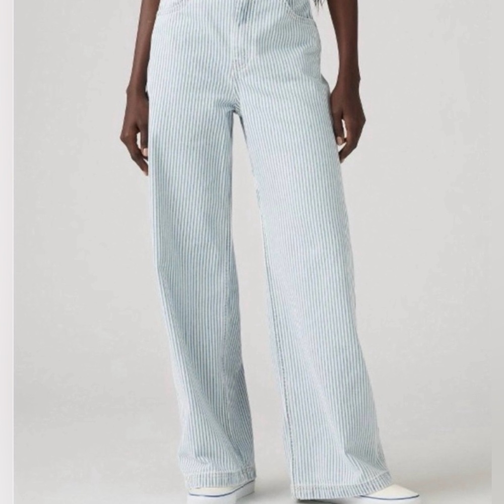 Levi's Cinch Baggy Jeans | Railroad Stripe | Size 29